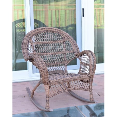 Jeco Santa Maria Rocker Wicker Chair; Honey W00210-R